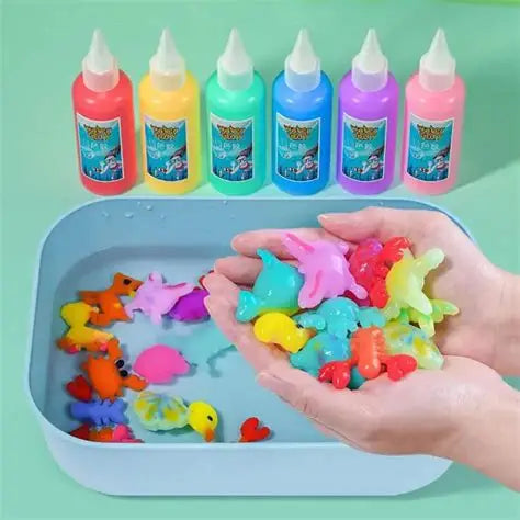 Aqua 3D Gel Kit (6 Bottle Pack)